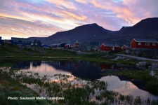 <h5>Qeqertarsuaq</h5><p>Saalamiit Møller Lorentzen har taget dette smukke billede. Copyright Saalamiit Møller Lorentzen</p>