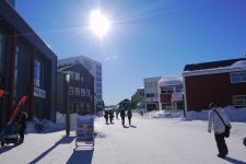 <h5>Nuuk</h5><p>© Najaaraq Fontain. Najaaraq Fontain har sendt dette smukke billede af gågaden i Nuuk. Smukt smukt smukt</p>