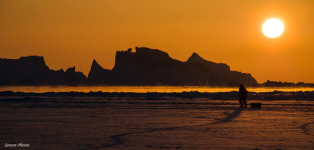 <h5>Ilulissat</h5><p>Augo Jansen har taget dette billede fra smukke Ilulissat. © Augo Jansen</p>