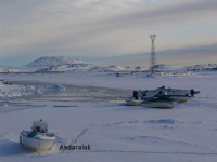 <h5>Nuuk </h5><p>© Søren Aadaralak Lyberth. Søren har taget dette smukke billede i Nuuk i mart 2015.</p>
