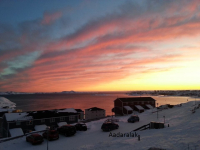 <h5>Nuuk </h5><p>© Søren Aadaralak Lyberth. Søren har taget dette smukke billede i Nuuk i mart 2015.</p>