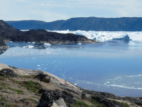 <h5>Ilulissat</h5><p>©Marianne Jacobsen. Marianne Jacobsen har taget dette smukke billede ved Sermermiutsletten.</p>