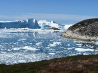 <h5>Ilulissat</h5><p>©Marianne Jacobsen. Marianne Jacobsen har taget dette smukke billede ved Sermermiutsletten.</p>