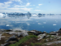<h5>Ilulissat</h5><p>©Marianne Jacobsen. Marianne Jacobsen har taget dette smukke billede ved Sermermiutsletten.</p>