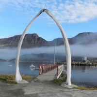 <h5>Qeqertarsuaq</h5><p>©Linda G. Ostermann. Linda har taget dette smukke billede i Qeqertarsuaq, Disko Øen.</p>