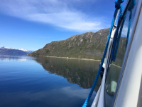 <h5>Nuuk</h5><p>© Asii Chemnitz Narup. Asii har taget dette smukke billede på en sejltur. Den grønlandske natur har vist sig fra sin smukkeste side.</p>