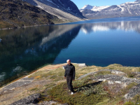 <h5>Qooqqut</h5><p>© Helene Berthelsen. Helene har taget dette smukke billede i Qooqqut. Naturen viser sig fra sin bedste side.</p>
