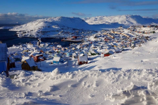 <h5>Qaqortoq</h5><p>© Kunuk Mølgaard Motzfeldt har taget dette smukke billede i januar 2017.</p>