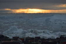 <p>© Erene Olsvig har taget dette fantastiske billede i Ilullissat.</p>
