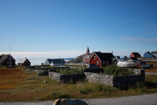 <h5>Nuuk</h5><p>© Otto Motzfeldt. En smuk dag i Nuuk</p>